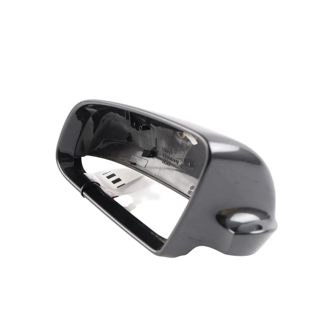 Wing Mirror Housing Cover Cap Left N/S Ebony Black - Z9W to Audi A4 B7 with Part number 8E0857507B Audi A4 B7 Wing Mirror Housing Cover Cap Left N/S Ebony Black - Z9W - SKU RHD-8E0857507B-ESC - Part number 8E0857507B
