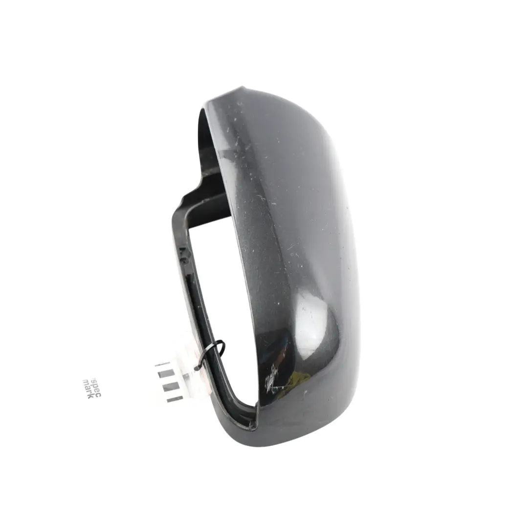 Audi A4 B7 Wing Mirror Housing Cover Cap Left N/S Ebony Black - Z9W - SKU RHD-8E0857507B-ESC - Part number 8E0857507B