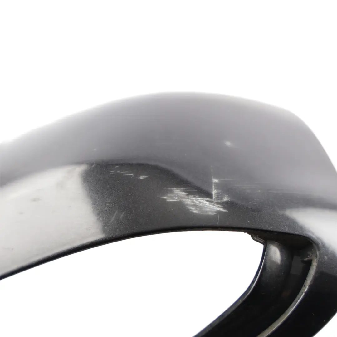 Audi A4 B7 Wing Mirror Housing Cover Cap Left N/S Ebony Black - Z9W - SKU RHD-8E0857507B-ESC - Part number 8E0857507B