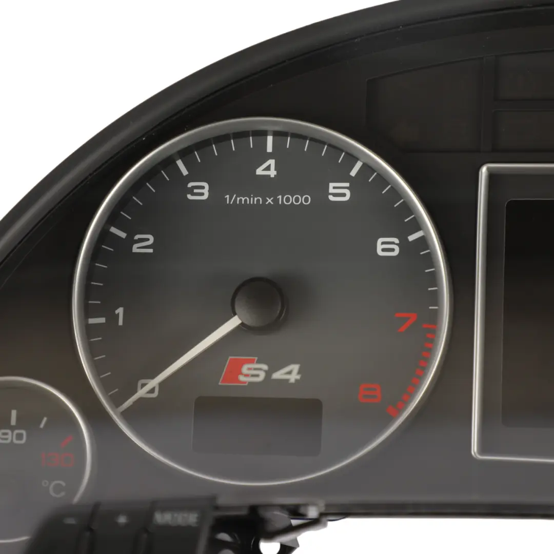 Audi S4 B7 Instrument Cluster Speedometer Clocks Petrol Manual 8E0920982K - SKU RHD-8E0920982BX - Part number 8E0920982BX