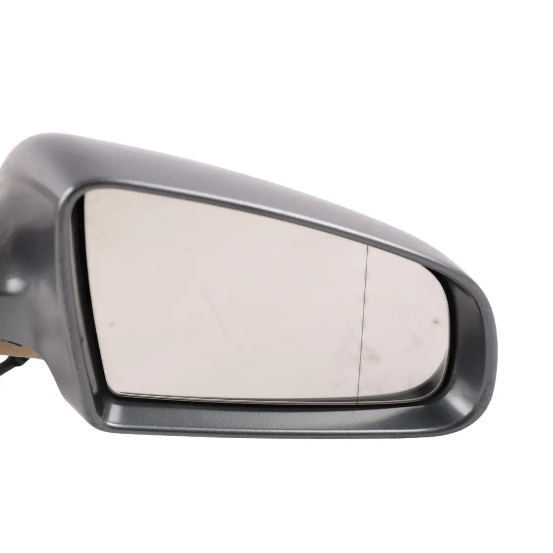 Audi A4 B6 Door Wing Mirror Outside Right O/S Dolphin Grey - X7Z - SKU RHD-8H2858532E-DGM - Part number 8H2858532E