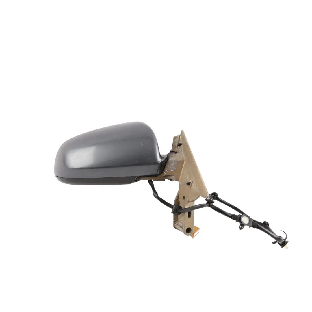 Audi A4 B6 Door Wing Mirror Outside Right O/S Dolphin Grey - X7Z - SKU RHD-8H2858532E-DGM - Part number 8H2858532E