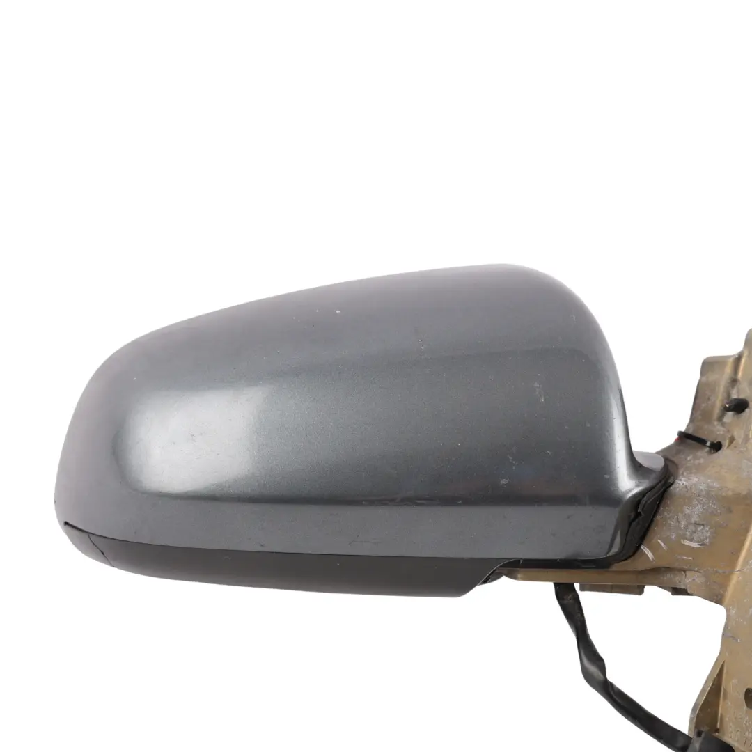 Door Wing Mirror Outside Right O/S Dolphin Grey - X7Z to Audi A4 B6 with Part number 8H2858532E Audi A4 B6 Door Wing Mirror Outside Right O/S Dolphin Grey - X7Z - SKU RHD-8H2858532E-DGM - Part number 8H2858532E