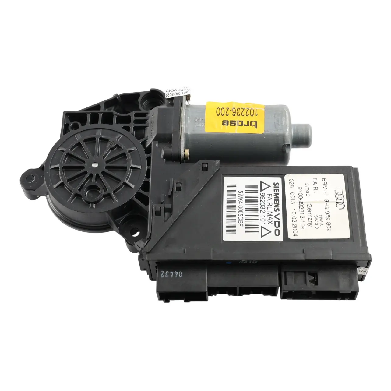 Audi A4 B7 Front Electric Window Regulator Motor Actuator Right O/S 8H2959802