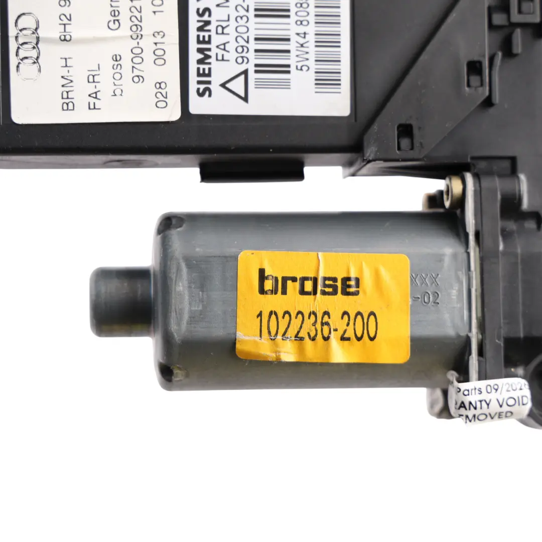 Front Electric Window Regulator Motor Actuator Right O/S 8H2959802 to Audi A4 B7 with Part number 8H2959802F Audi A4 B7 Front Electric Window Regulator Motor Actuator Right O/S 8H2959802 - SKU RHD-8H2959802F - Part number 8H2959802F