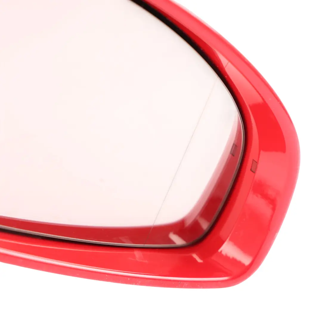 Audi TT 8J Door Wing Mirror Electric Right O/S Brilliant Red - Y3J - SKU RHD-8J0857502A-BRR1 - Part number 8J0857502A