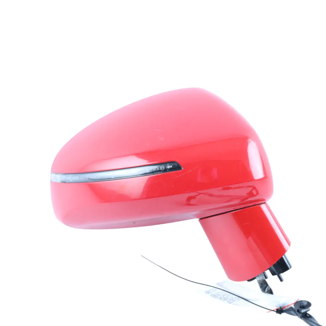 Audi TT 8J Door Wing Mirror Electric Right O/S Brilliant Red - Y3J - SKU RHD-8J0857502A-BRR1 - Part number 8J0857502A