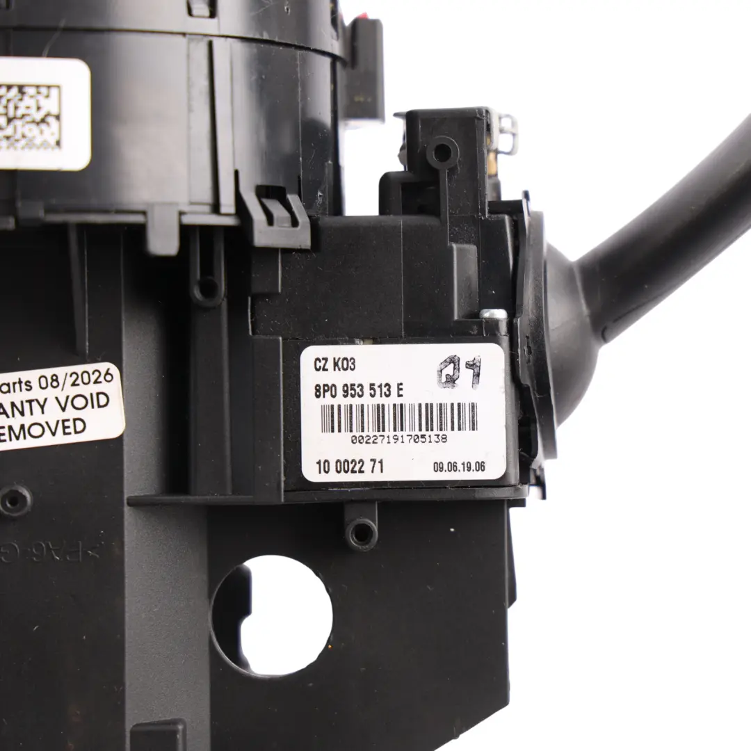 Adjustable Steering Column Mechanism Switch Squib + Key to Audi TT 8J with Part number 8J2419502F Audi TT 8J Adjustable Steering Column Mechanism Switch Squib + Key - SKU RHD-8J2419502F-1 - Part number 8J2419502F