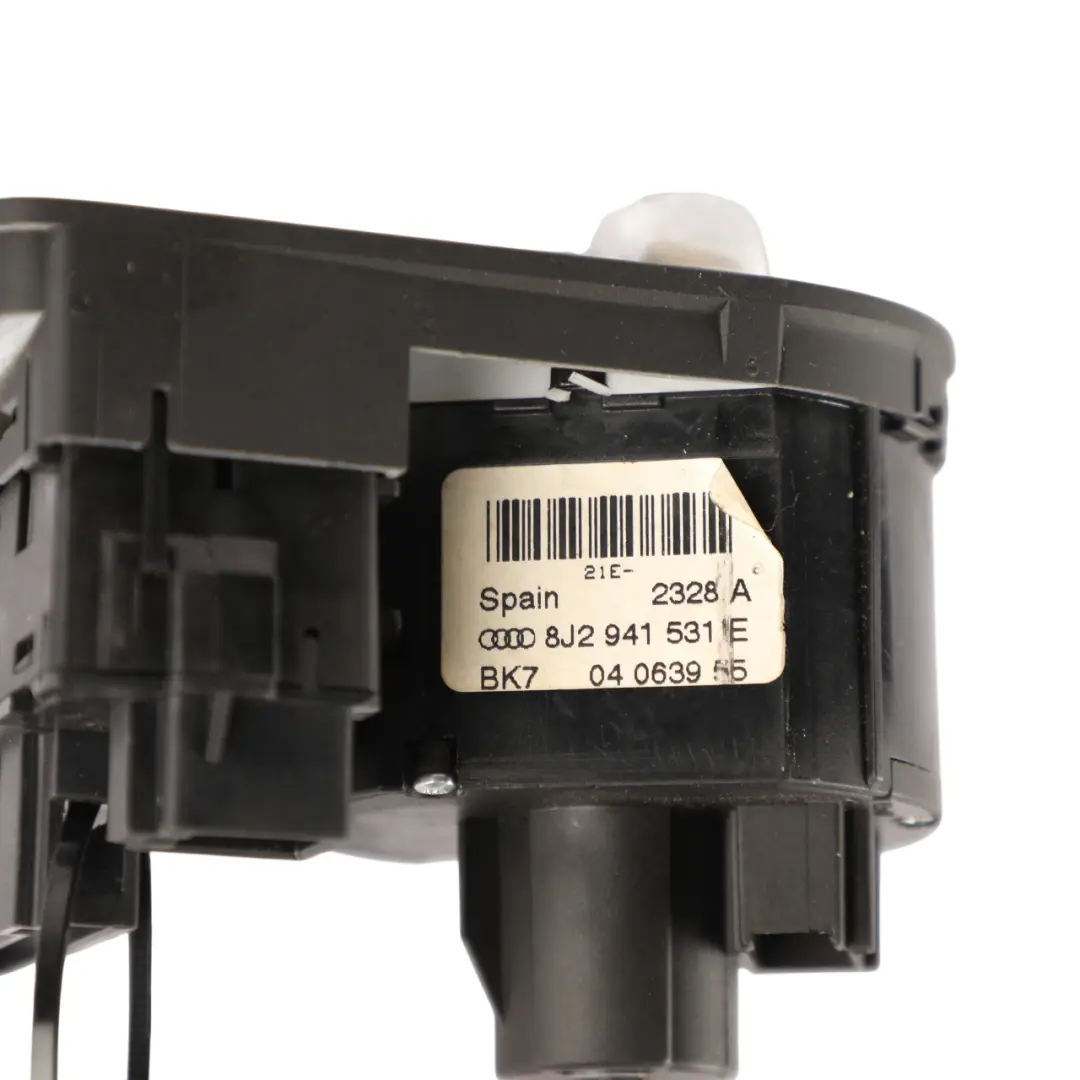 Audi TT 8J Headlight Headlamp Control Switch Panel Assembly - SKU RHD-8J2941531A - Part number 8J2941531A