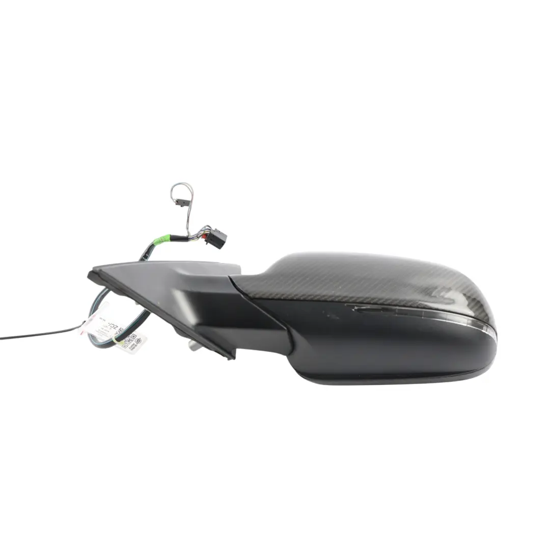 Side Door Wing Mirror Left N/S Carbon to Audi S4 B8 with Part number 8K2857409AJ Audi S4 B8 Side Door Wing Mirror Left N/S Carbon - SKU RHD-8K2857409AJ-CARBON - Part number 8K2857409AJ