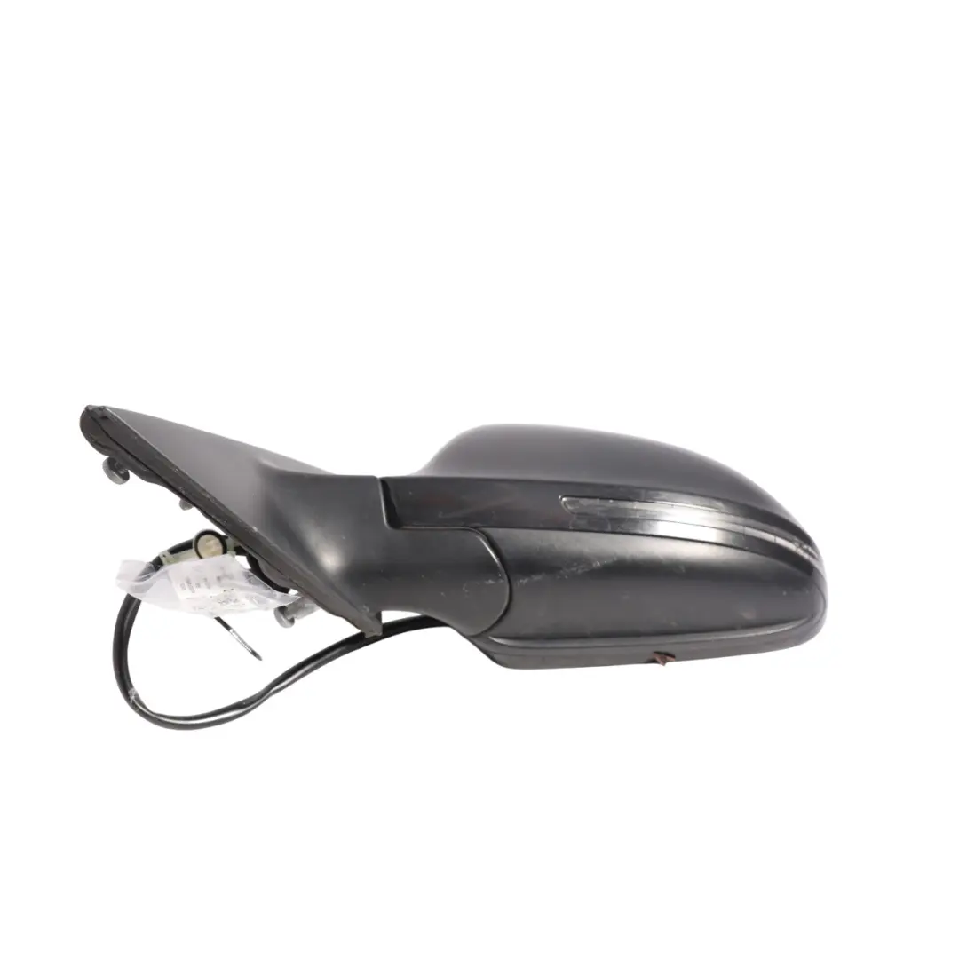 Audi A4 B8 Electric Wing Mirror Left N/S Brilliant Black Metallic Y9B - SKU RHD-8K2857409D-BBL - Part number 8K2857409D