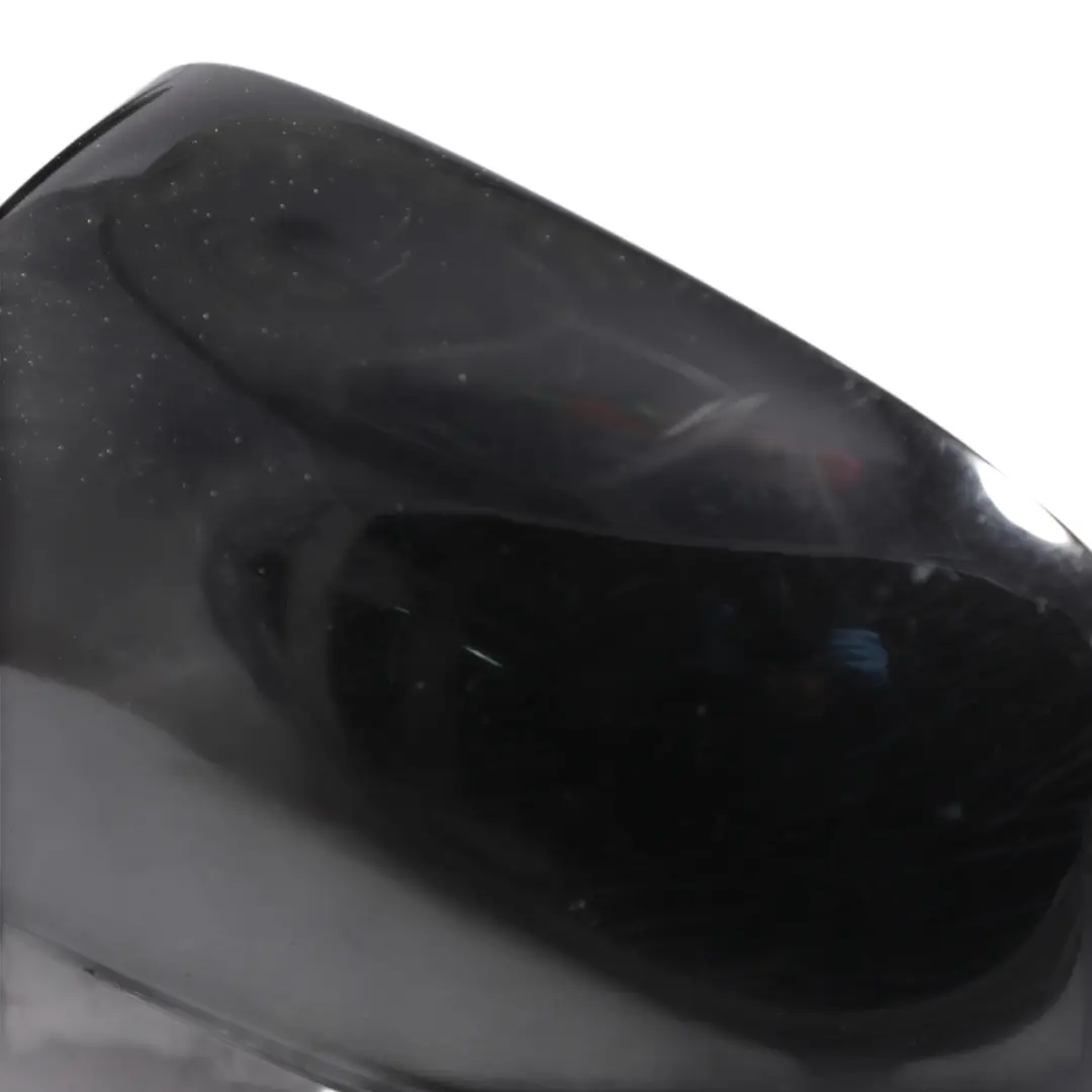 Audi A4 B8 Electric Wing Mirror Left N/S Brilliant Black Metallic Y9B - SKU RHD-8K2857409D-BBL - Part number 8K2857409D