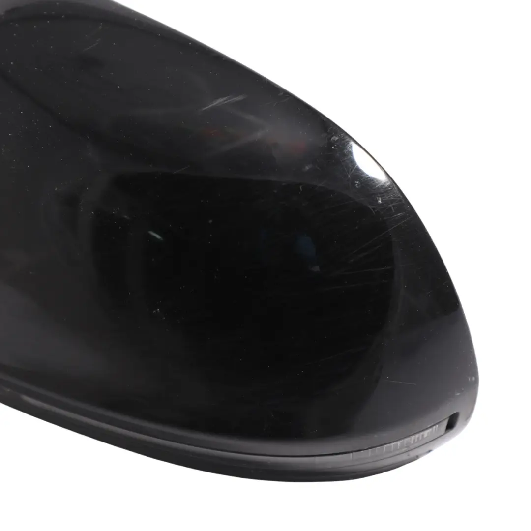 Audi A4 B8 Electric Wing Mirror Left N/S Brilliant Black Metallic Y9B - SKU RHD-8K2857409D-BBL - Part number 8K2857409D