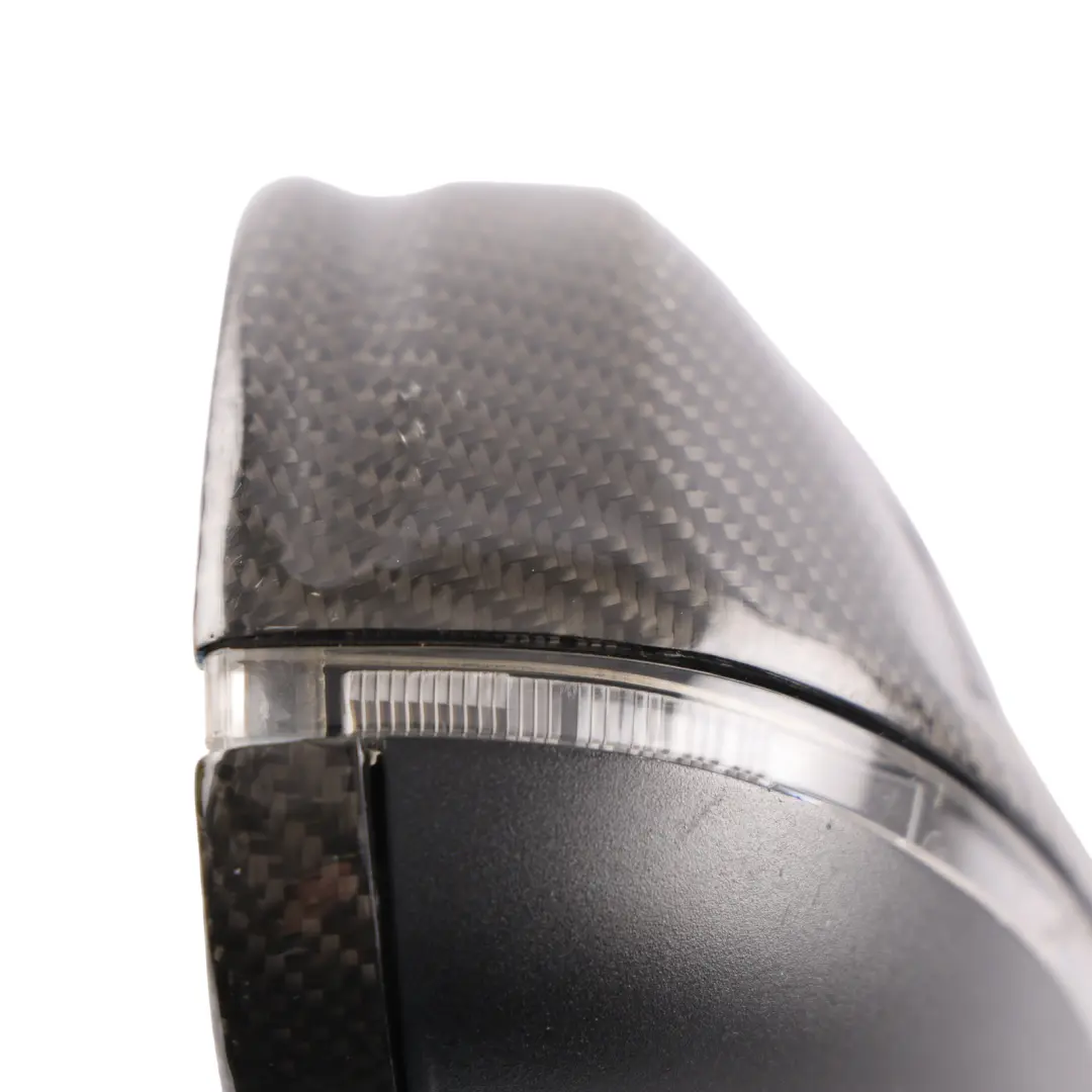 Audi S4 B8 Side Door Wing Mirror Right O/S 8K2857410AJ Carbon - SKU RHD-8K2857410AJ-CARBON - Part number 8K2857410AJ-CARBON