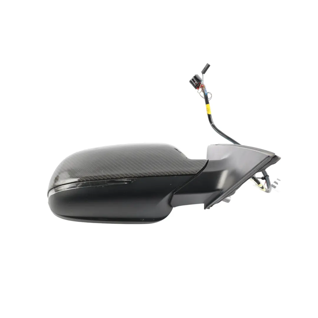 Audi S4 B8 Side Door Wing Mirror Right O/S 8K2857410AJ Carbon - SKU RHD-8K2857410AJ-CARBON - Part number 8K2857410AJ-CARBON