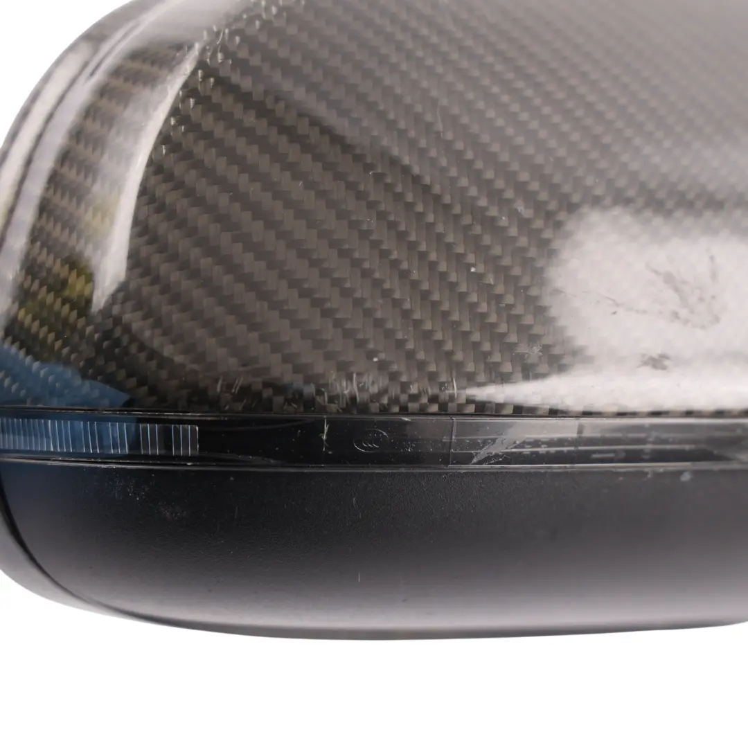 Audi S4 B8 Side Door Wing Mirror Right O/S 8K2857410AJ Carbon - SKU RHD-8K2857410AJ-CARBON - Part number 8K2857410AJ-CARBON