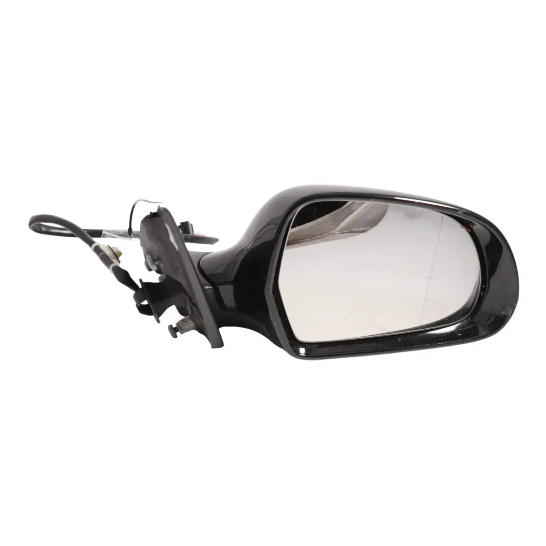 Audi A4 B8 Electric Wing Mirror Right O/S Door Brilliant Black - Y9B - SKU RHD-8K2857410D-BBL - Part number 8K2857410D