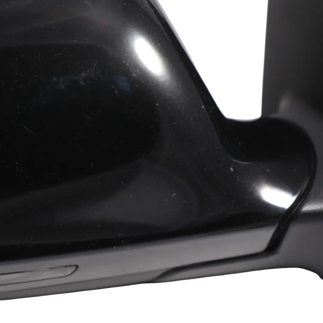 Wing Mirror Right O/S Door Brilliant Black - Y9B to Audi A4 B8 Electric with Part number 8K2857410D Audi A4 B8 Electric Wing Mirror Right O/S Door Brilliant Black - Y9B - SKU RHD-8K2857410D-BBL - Part number 8K2857410D