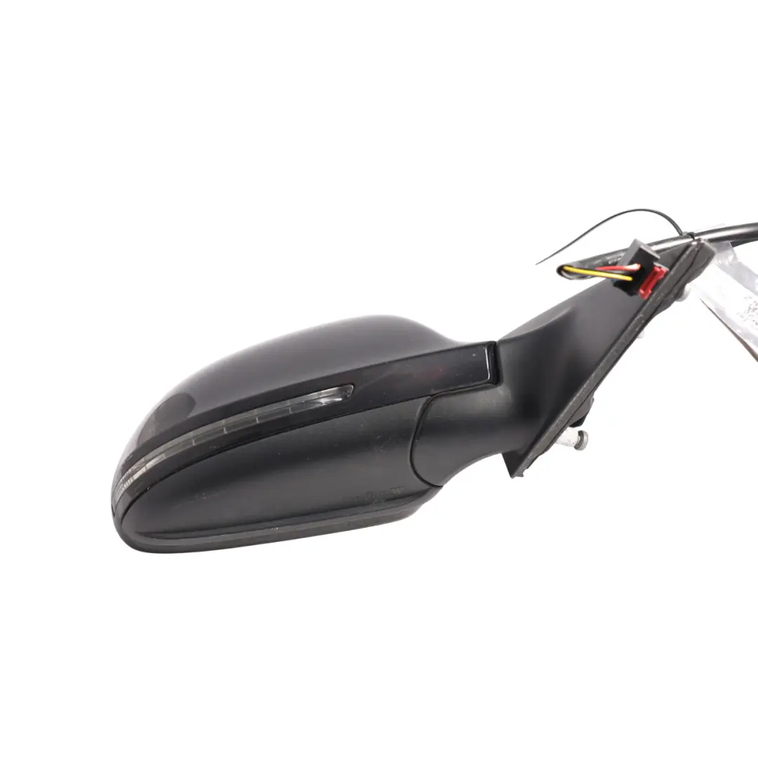 Wing Mirror Right O/S Door Brilliant Black - Y9B to Audi A4 B8 Electric with Part number 8K2857410D Audi A4 B8 Electric Wing Mirror Right O/S Door Brilliant Black - Y9B - SKU RHD-8K2857410D-BBL - Part number 8K2857410D