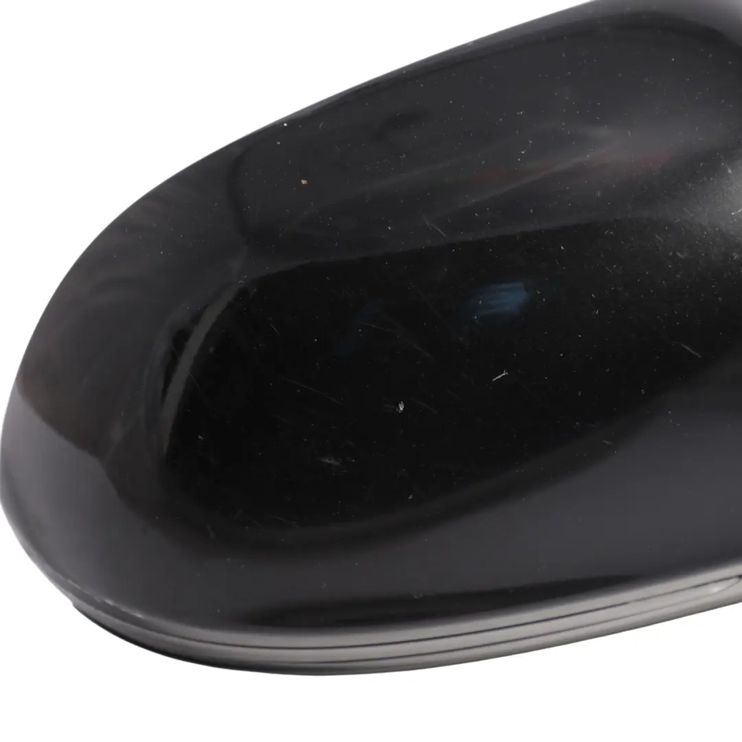 Audi A4 B8 Electric Wing Mirror Right O/S Door Brilliant Black - Y9B - SKU RHD-8K2857410D-BBL - Part number 8K2857410D