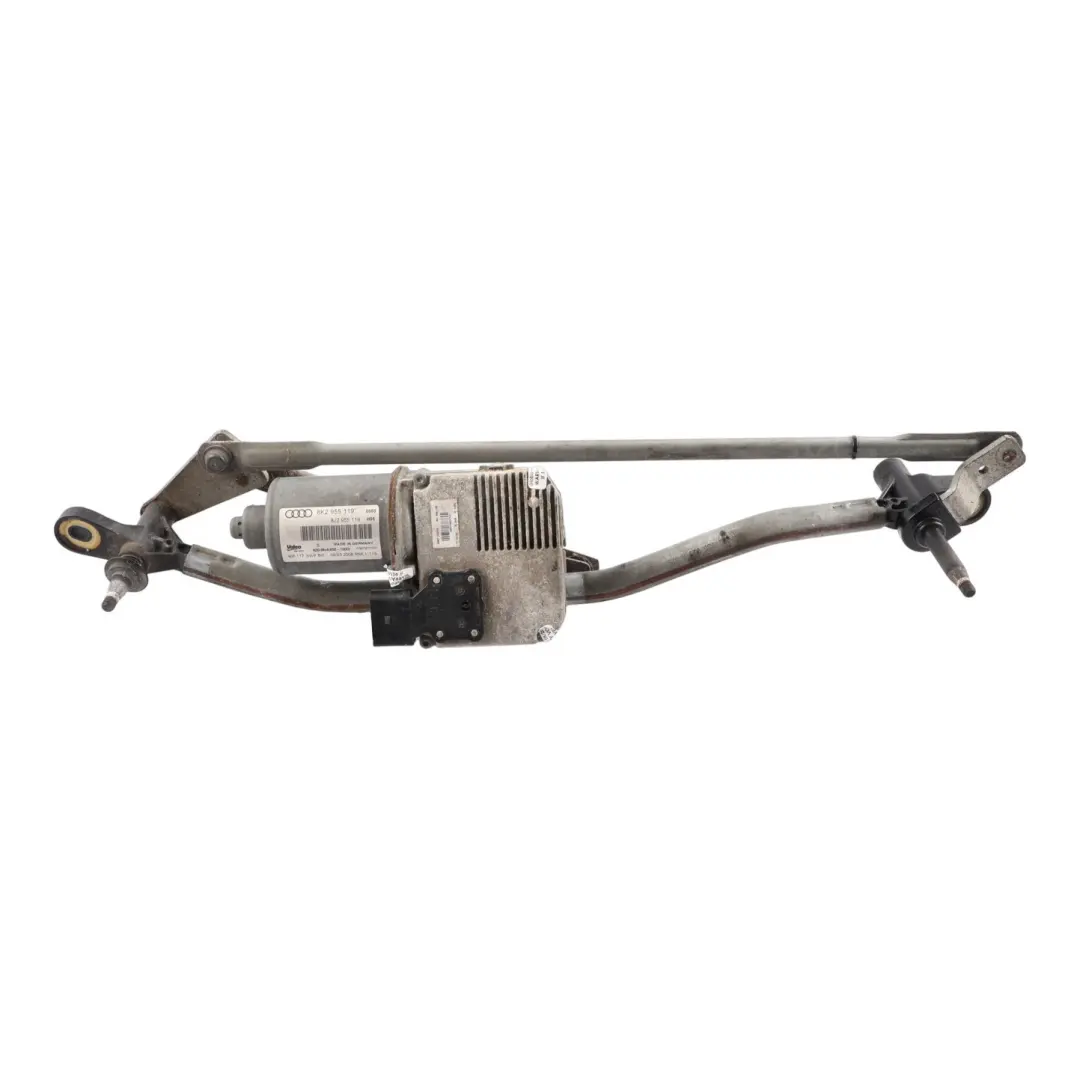 Audi A4 B8 Front Window Windscreen Wiper Motor Linkage Mechanism - SKU RHD-8K2955119 - Part number 8K2955119