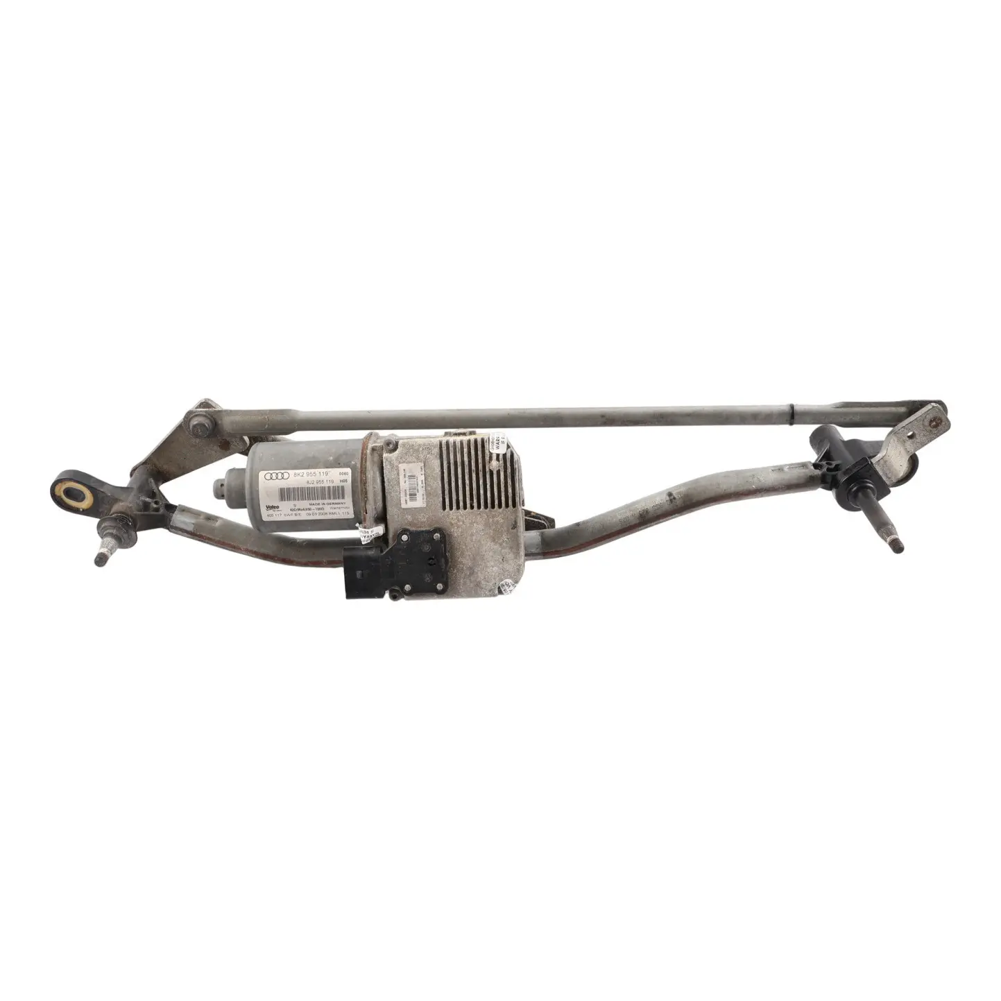 Audi A4 B8 Front Window Windscreen Wiper Motor Linkage Mechanism 8K2955119