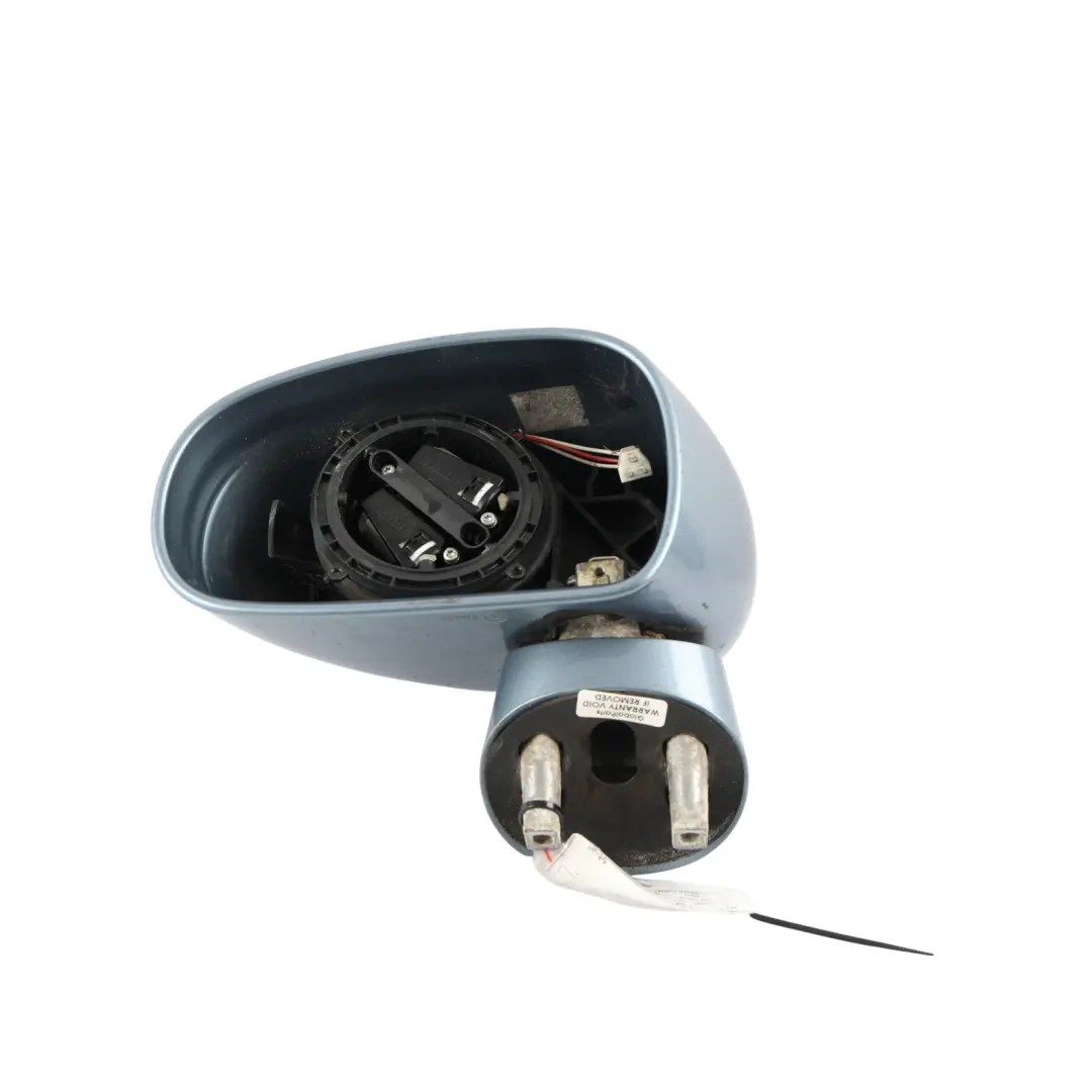 Audi TT 8N Wing Mirror Left Door N/S Glacier Blue Pearl Effect - Z7K - SKU RHD-8N0857527-GBL - Part number 8N0857527