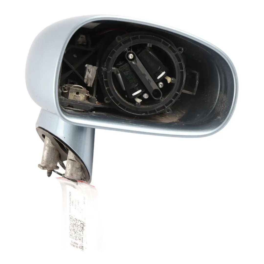 Mk1 8N Door Wing Mirror Heated Right O/S Glacier Blue Pearl Effect - Z7K to Audi TT with Part number 8N0857528 Audi TT Mk1 8N Door Wing Mirror Heated Right O/S Glacier Blue Pearl Effect - Z7K - SKU RHD-8N0857528-GBL - Part number 8N0857528