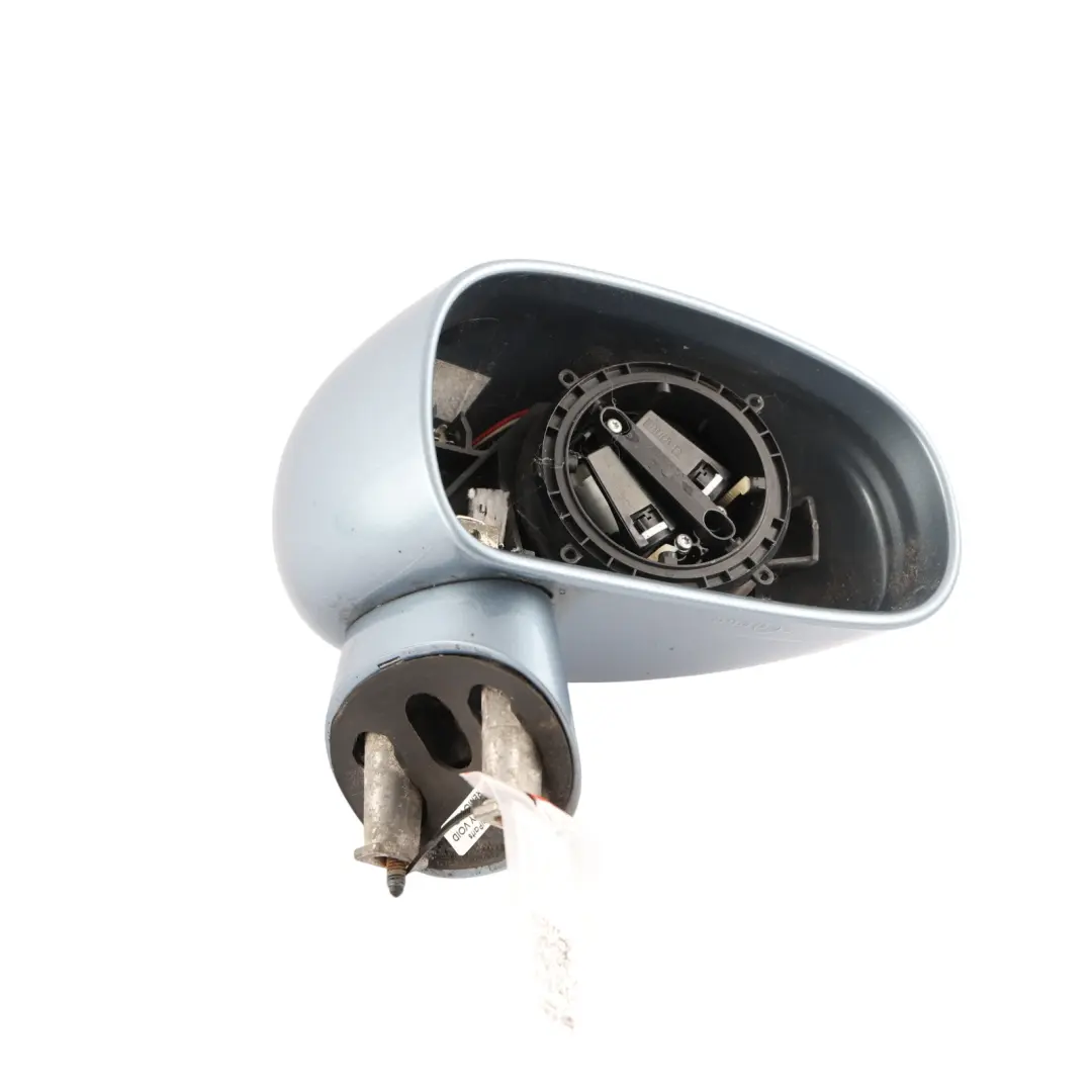 Mk1 8N Door Wing Mirror Heated Right O/S Glacier Blue Pearl Effect - Z7K to Audi TT with Part number 8N0857528 Audi TT Mk1 8N Door Wing Mirror Heated Right O/S Glacier Blue Pearl Effect - Z7K - SKU RHD-8N0857528-GBL - Part number 8N0857528