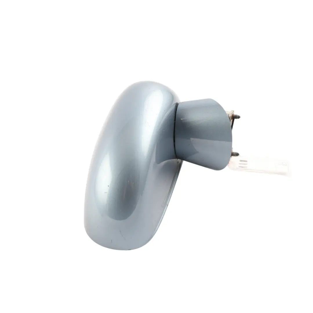 Mk1 8N Door Wing Mirror Heated Right O/S Glacier Blue Pearl Effect - Z7K to Audi TT with Part number 8N0857528 Audi TT Mk1 8N Door Wing Mirror Heated Right O/S Glacier Blue Pearl Effect - Z7K - SKU RHD-8N0857528-GBL - Part number 8N0857528
