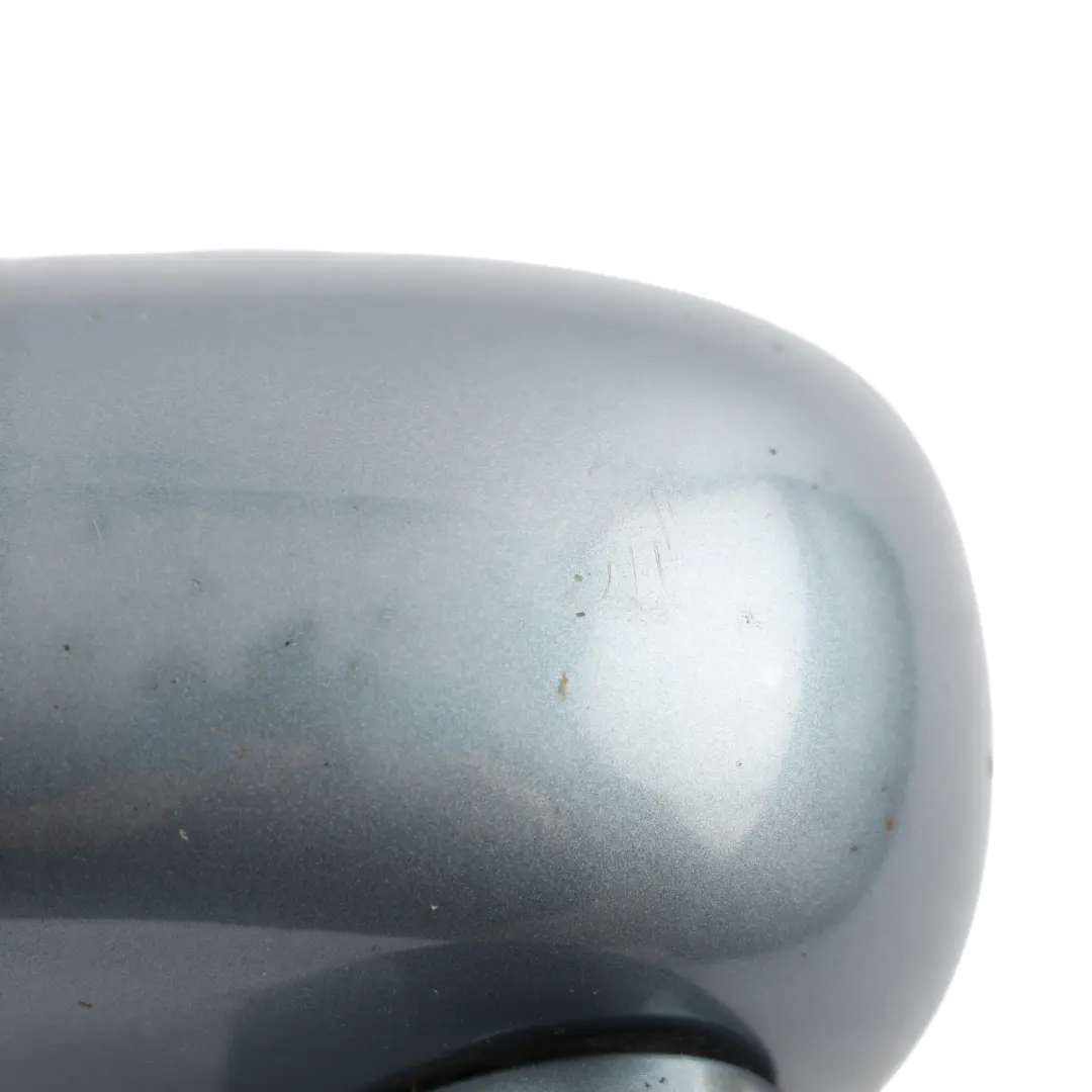 Audi TT Mk1 8N Door Wing Mirror Heated Right O/S Glacier Blue Pearl Effect - Z7K - SKU RHD-8N0857528-GBL - Part number 8N0857528