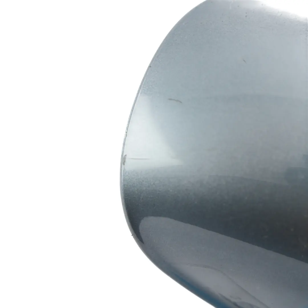 Audi TT Mk1 8N Door Wing Mirror Heated Right O/S Glacier Blue Pearl Effect - Z7K - SKU RHD-8N0857528-GBL - Part number 8N0857528