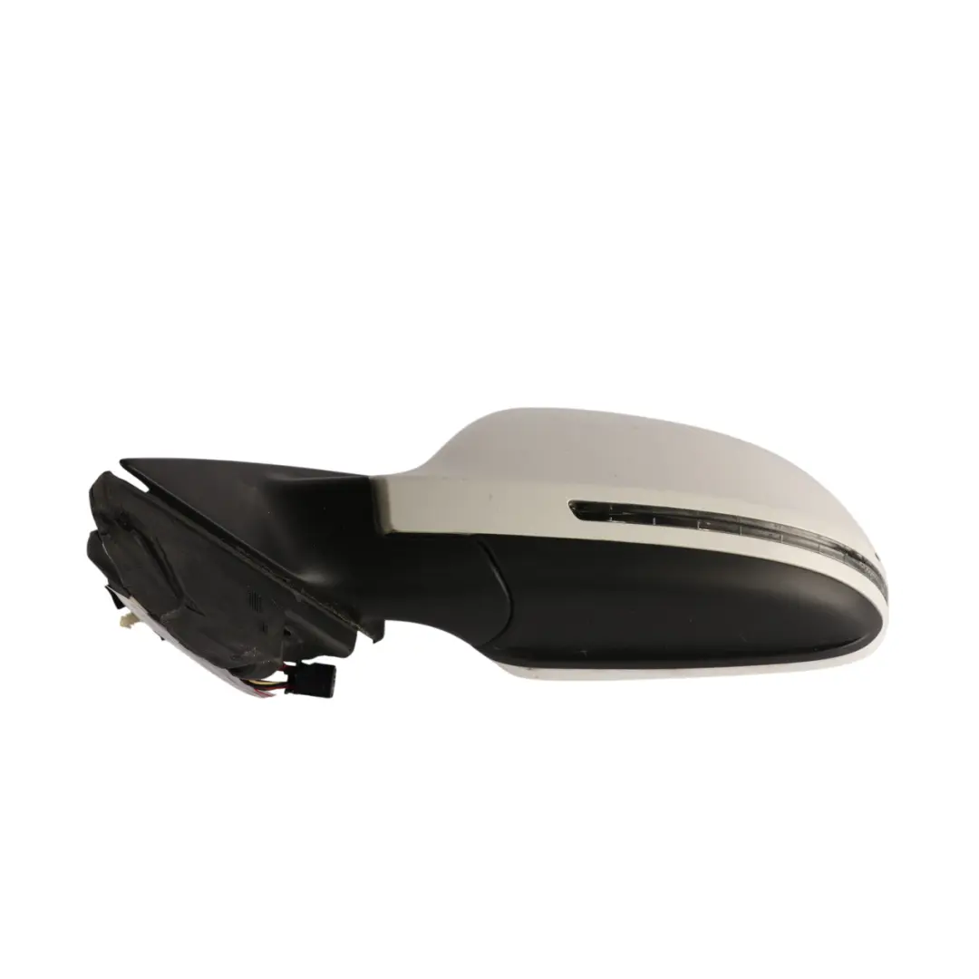 Audi A3 E 104 T Wing Mirror Door Left N/S Outside Ibis White - Y9C 8P2858531EB - SKU RHD-8P2858531EB-IWH - Part number RHD-8P2858531EB-IWH