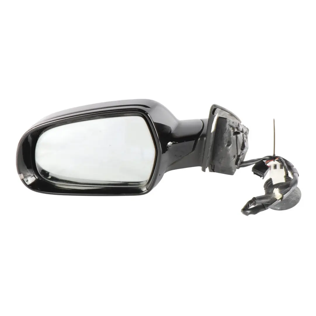 Audi A3 8P Electric Wing Mirror Left N/S Brilliant Black Y9B 8P2858531GB