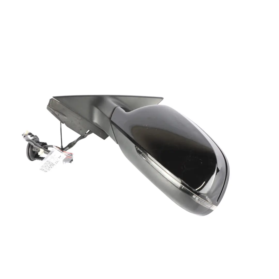 Audi A3 8P Electric Wing Mirror Left N/S Brilliant Black Y9B - SKU RHD-8P2858531GB-BBL - Part number 8P2858531GB