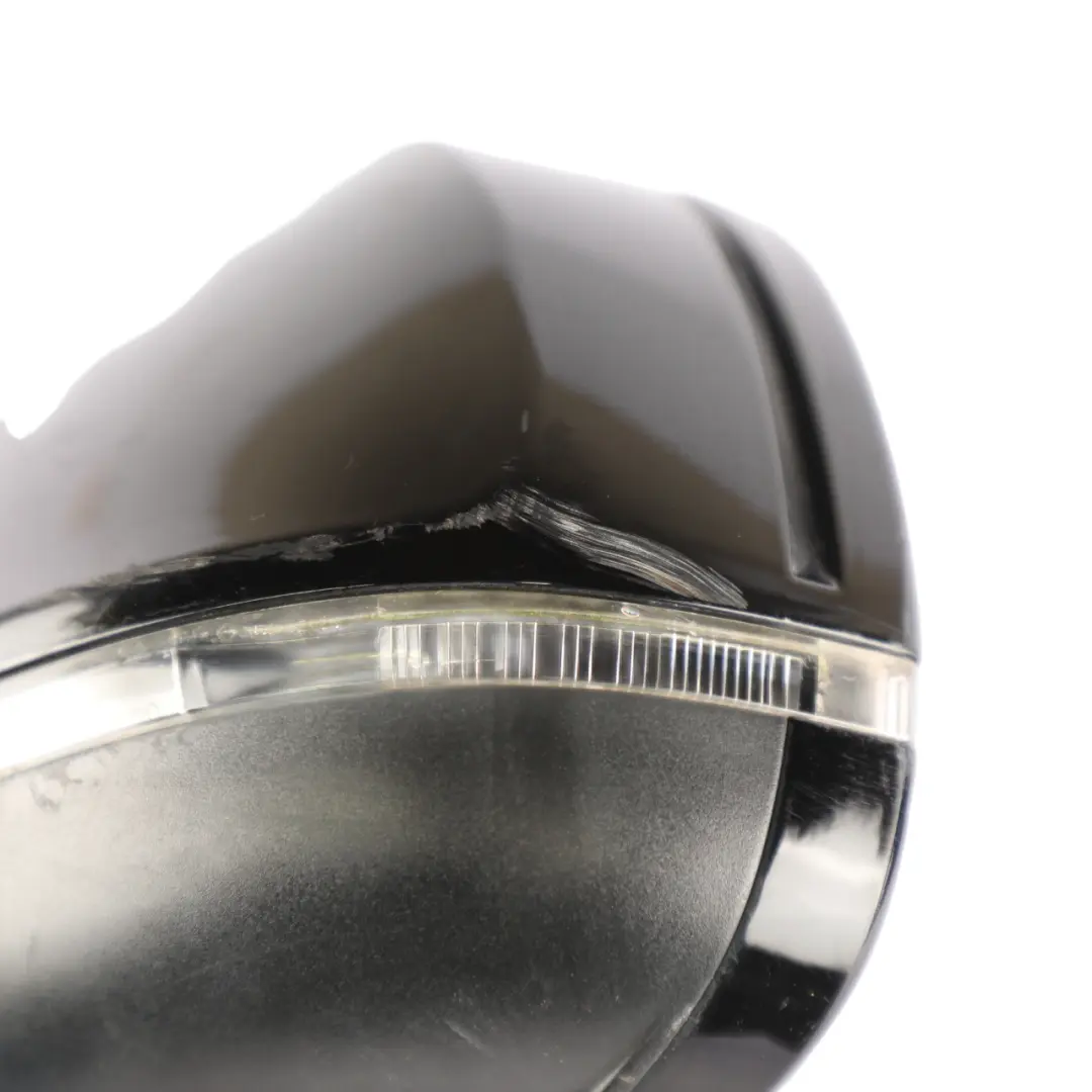Audi A3 8P Electric Wing Mirror Left N/S Brilliant Black Y9B - SKU RHD-8P2858531GB-BBL - Part number 8P2858531GB