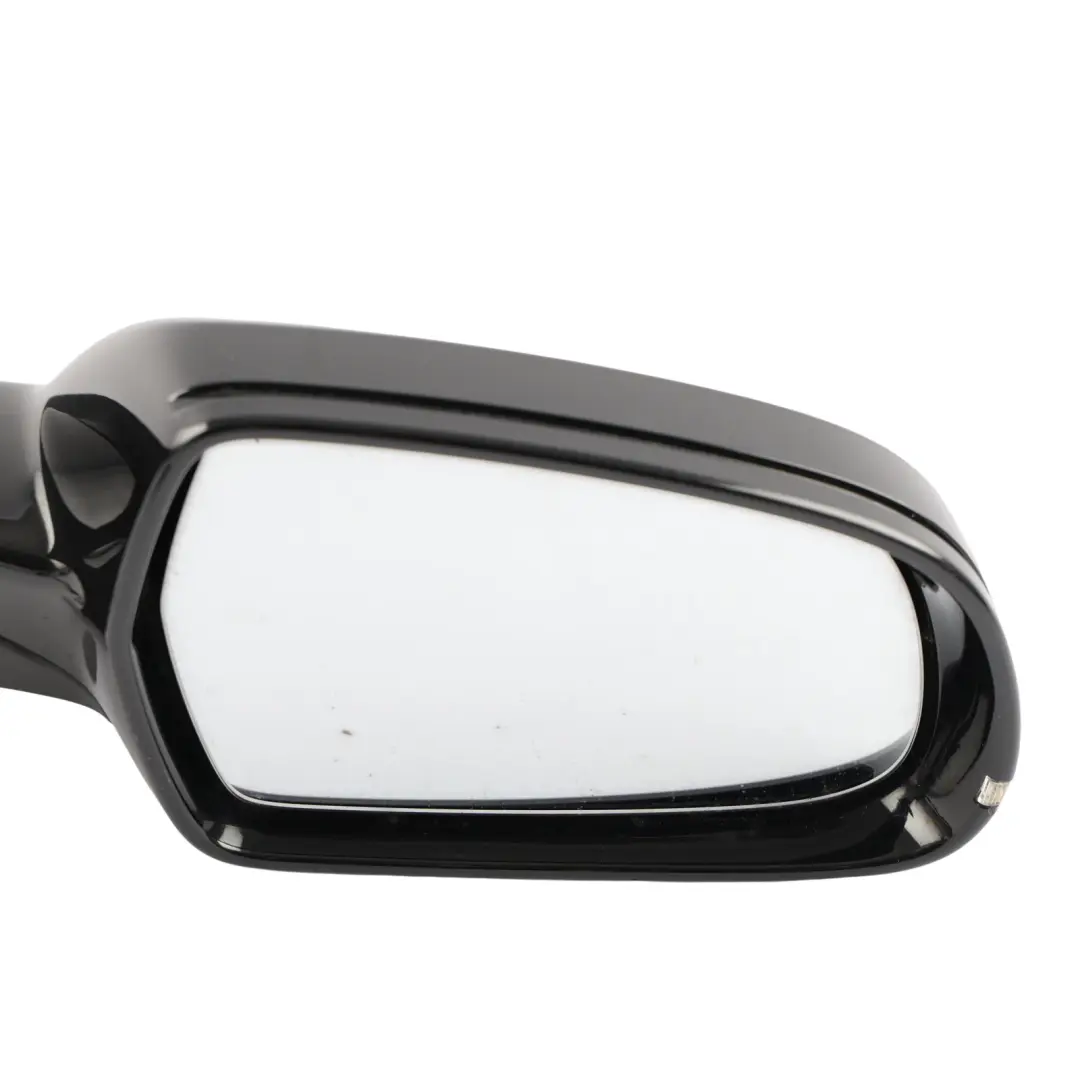 Audi A3 8P Wing Mirror Right O/S Brilliant Black - Y9B - SKU RHD-8P2858532GB-BBL - Part number 8P2858532GB