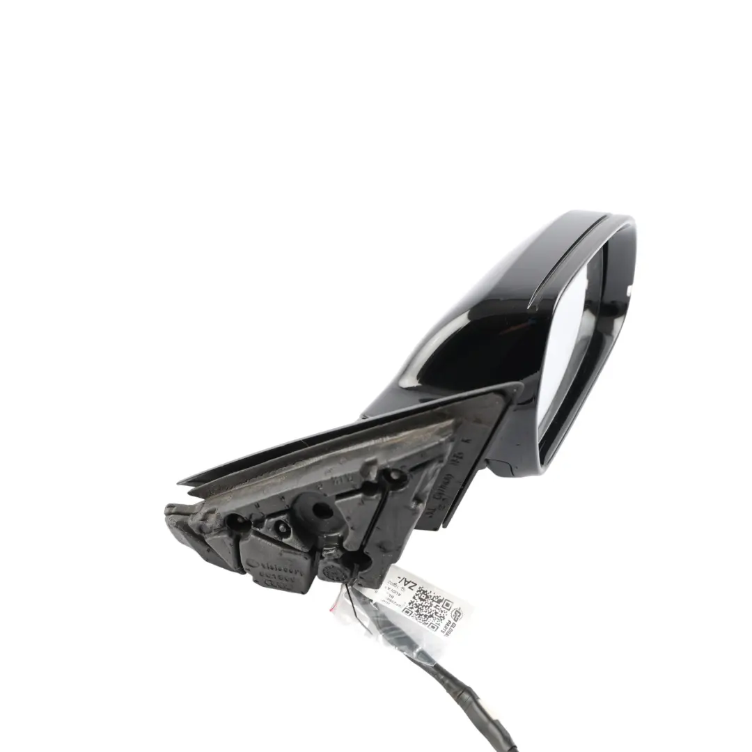 Audi A3 8P Wing Mirror Right O/S Brilliant Black - Y9B - SKU RHD-8P2858532GB-BBL - Part number 8P2858532GB