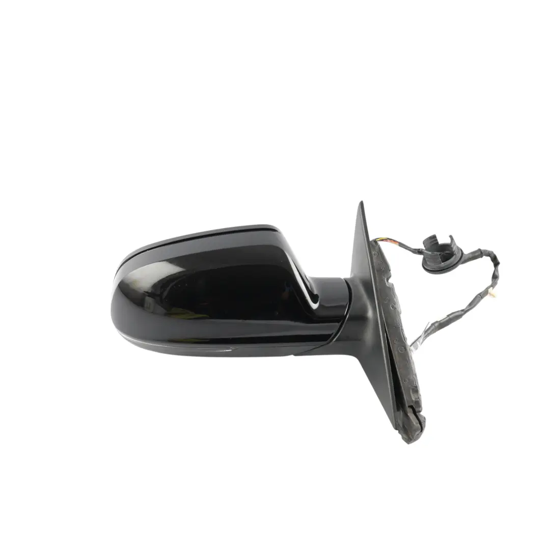 Audi A3 8P Wing Mirror Right O/S Brilliant Black - Y9B - SKU RHD-8P2858532GB-BBL - Part number 8P2858532GB