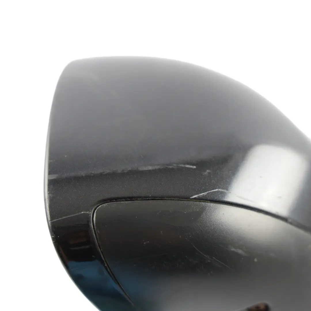 Audi A3 8P Wing Mirror Right O/S Door Outer View Ebony Black - Z9W - SKU RHD-8P2858532K-ESC - Part number 8P2858532K