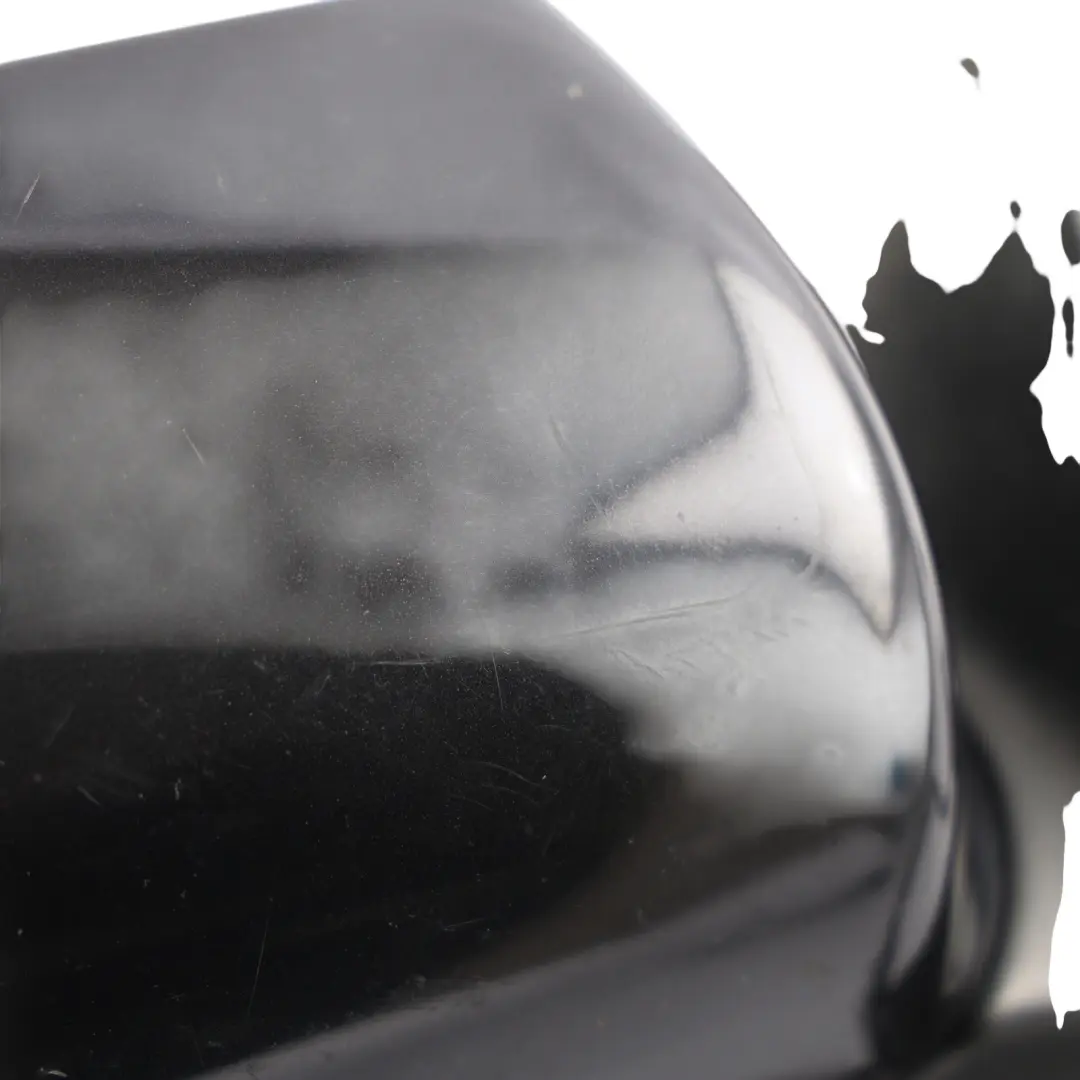 Audi A3 8P Wing Mirror Right O/S Door Outer View Ebony Black - Z9W - SKU RHD-8P2858532K-ESC - Part number 8P2858532K