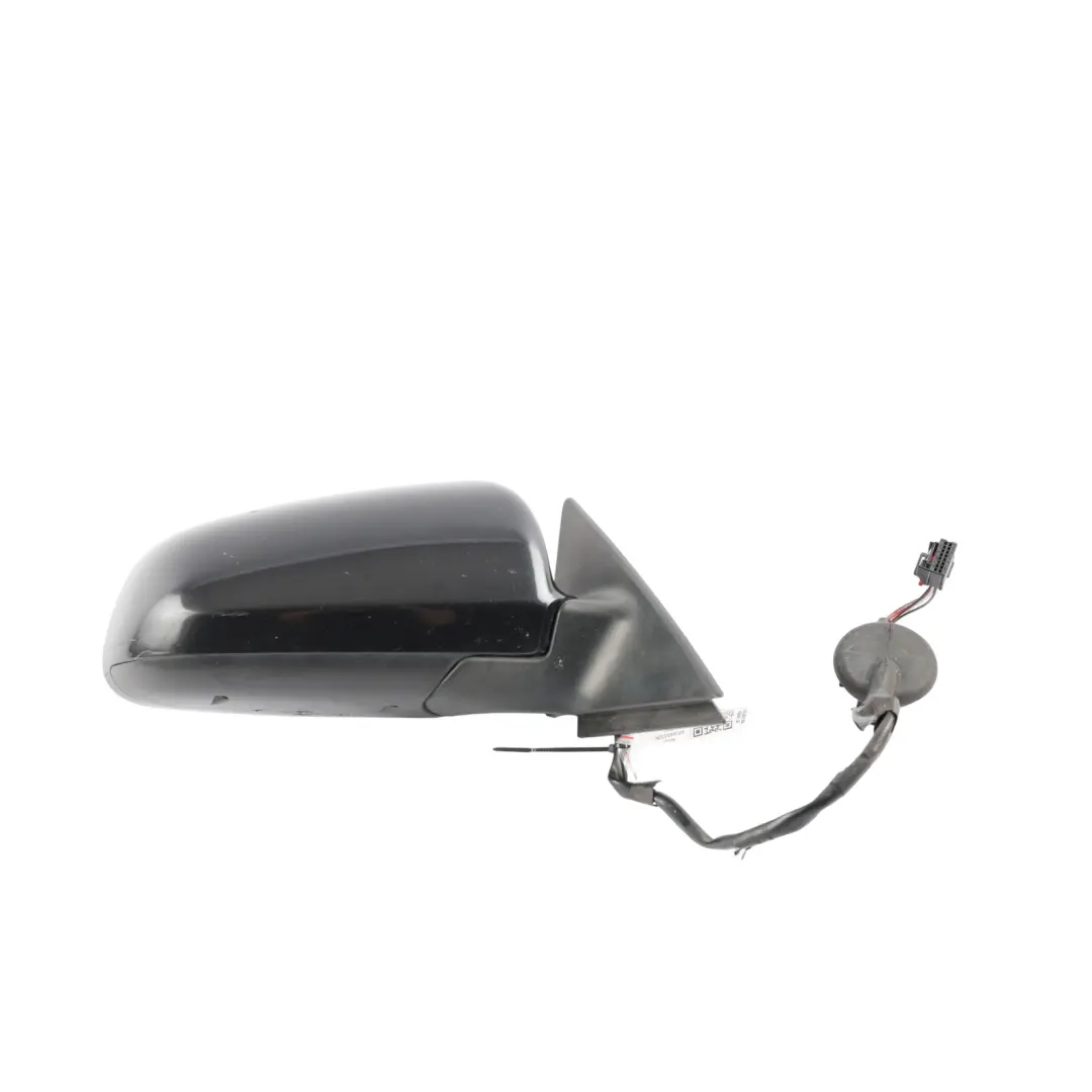 Audi A3 8P Wing Mirror Right O/S Door Outer View Ebony Black - Z9W - SKU RHD-8P2858532K-ESC - Part number 8P2858532K