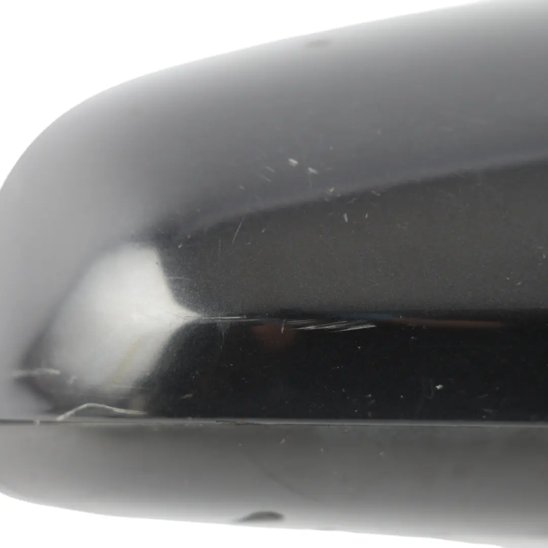 Audi A3 8P Wing Mirror Right O/S Door Outer View Ebony Black - Z9W - SKU RHD-8P2858532K-ESC - Part number 8P2858532K