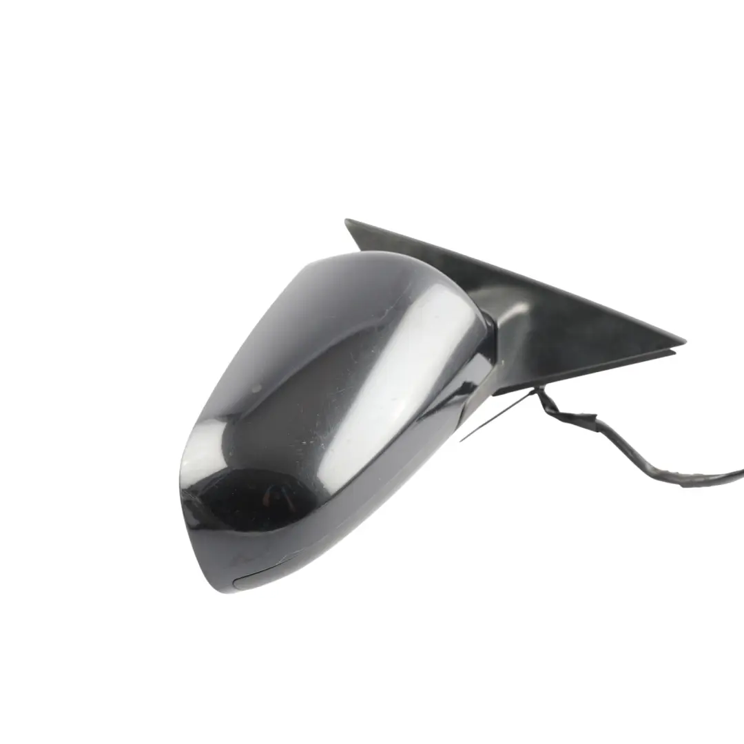 Audi A3 8P Wing Mirror Right O/S Door Outer View Ebony Black - Z9W - SKU RHD-8P2858532K-ESC - Part number 8P2858532K