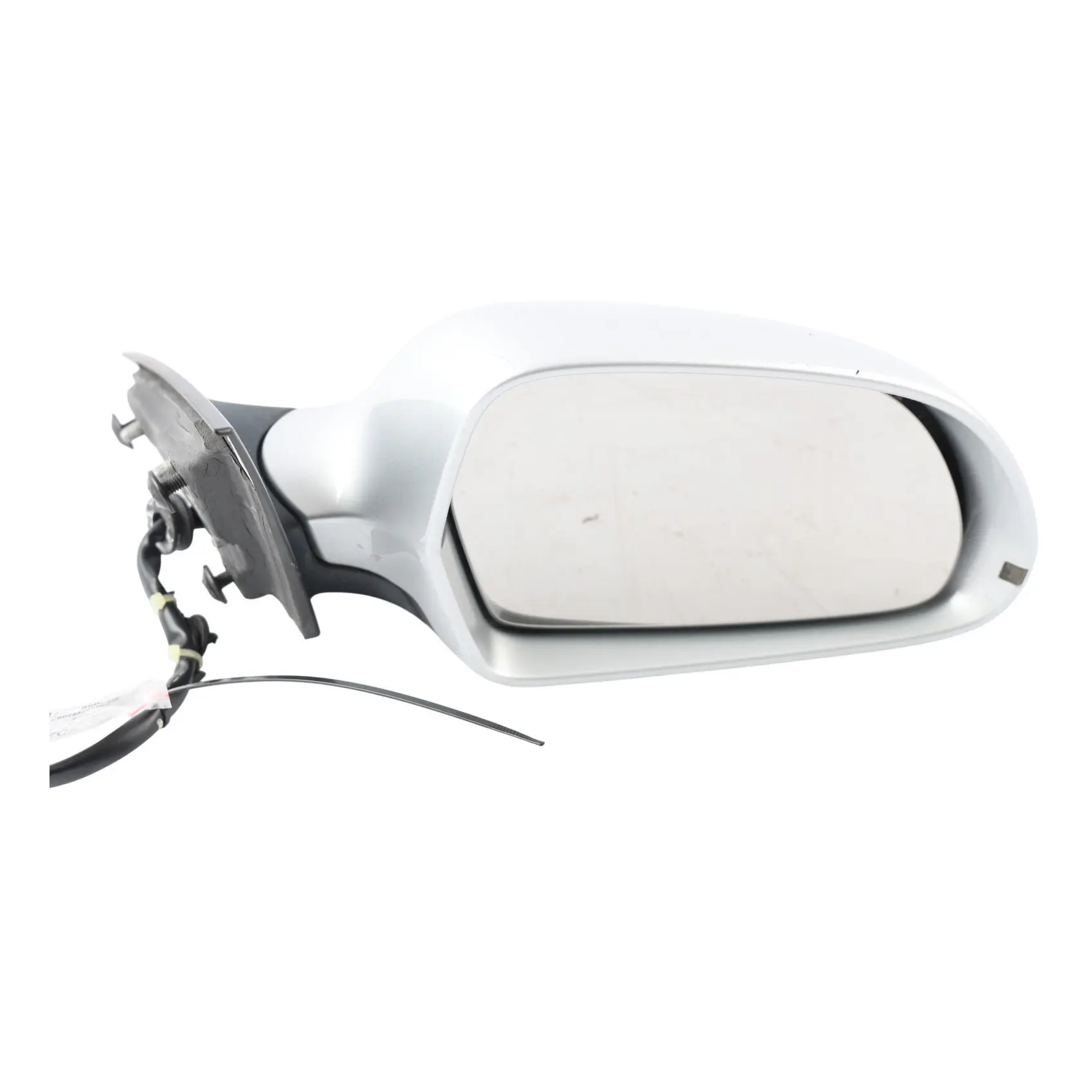 Audi A3 8P Wing Mirror Electric Auto Dim Right O/S Ice Silver - X7W 8P7858532E