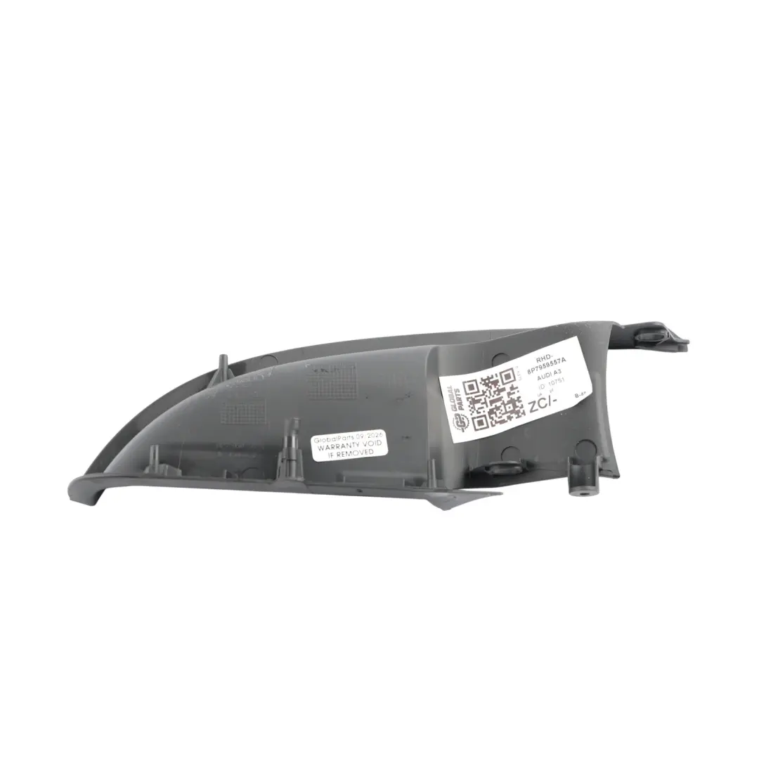 Front Door Card Trim Panel Cover Left N/S to Audi A3 8P Cabriolet with Part number 8P7959557A Audi A3 8P Cabriolet Front Door Card Trim Panel Cover Left N/S - SKU RHD-8P7959557A - Part number 8P7959557A