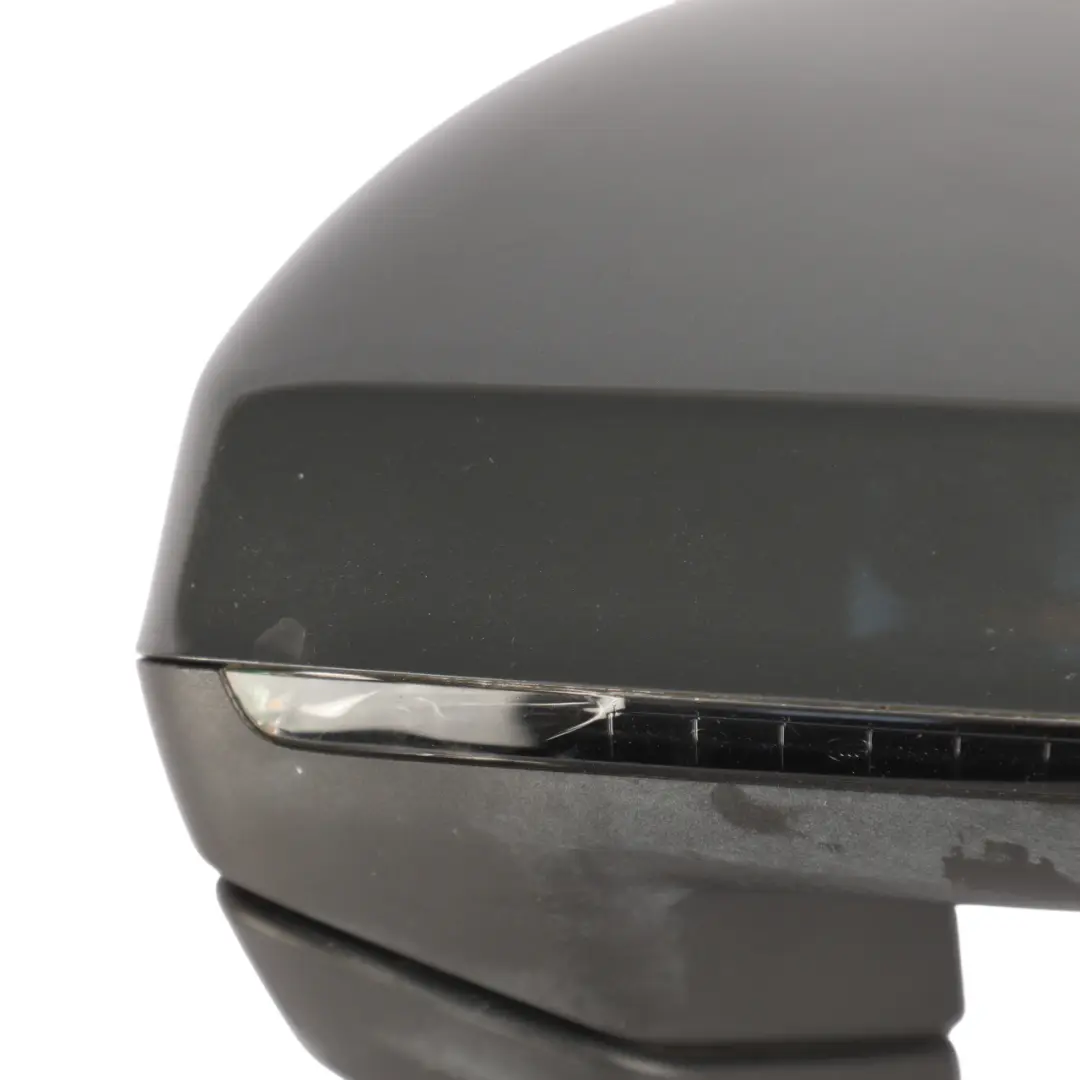 Audi TT FV Wing Mirror Door Left N/S Nano Grey Metallic - X7M - SKU RHD-8S2857409C-NGR - Part number 8S2857409C