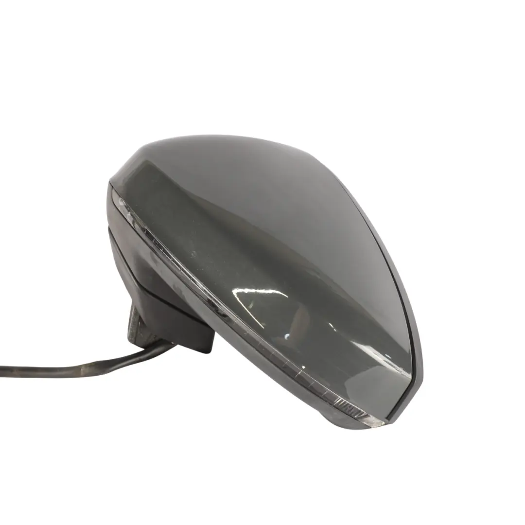 Audi TT FV Wing Mirror Door Left N/S Nano Grey Metallic - X7M - SKU RHD-8S2857409C-NGR - Part number 8S2857409C