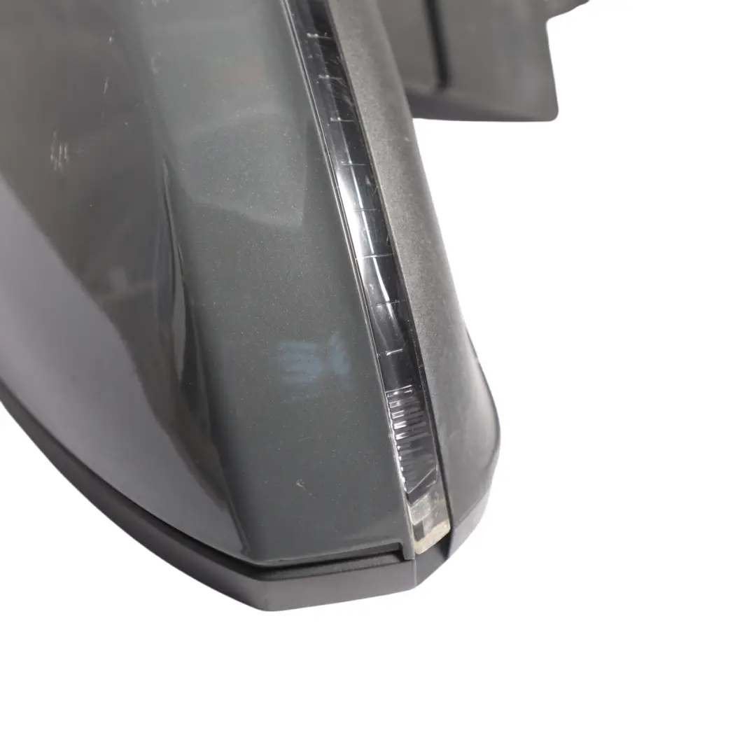 Audi TT FV Door Wing Mirror Electric Heated Right O/S Nano Grey - X7M - SKU RHD-8S2857410C-NGR - Part number 8S2857410C