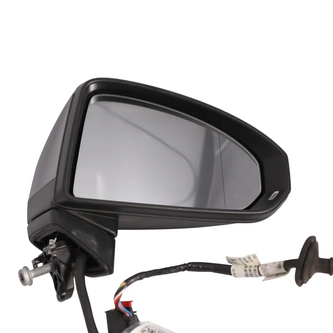 Audi TT FV Door Wing Mirror Electric Heated Right O/S Nano Grey - X7M - SKU RHD-8S2857410C-NGR - Part number 8S2857410C